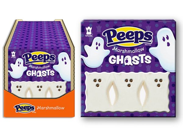 Halloween Peeps Marshmallow Ghosts ~ 85gram bag