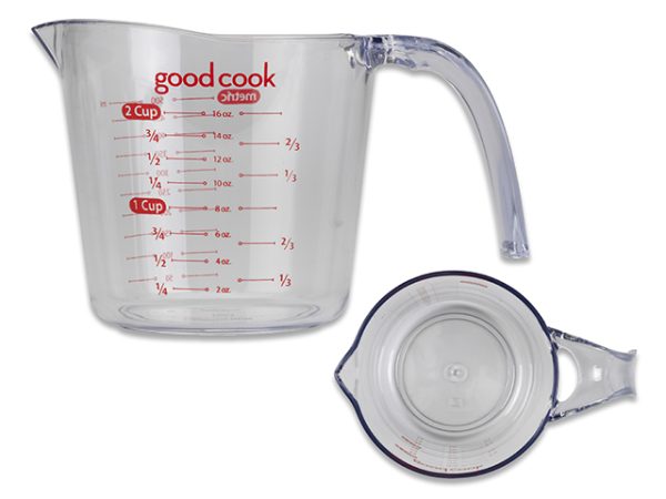 Good Cook Hard Plastic Measuring Cup ~ 2 Cup