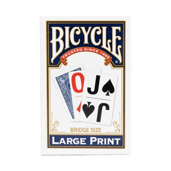Bicycle Bridge Large Print Playing Cards