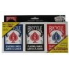Bicycle Poker Playing Cards ~ 3 Pack Deal ~ 25 per display-35976