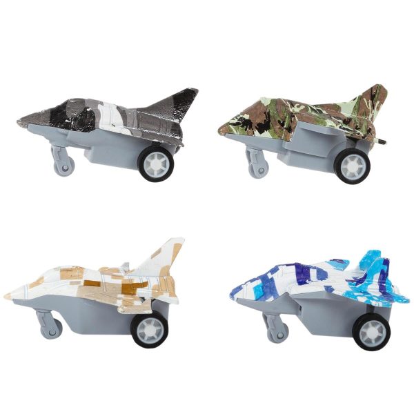 Die-Cast Military Fighter Jet – Pull Back Action