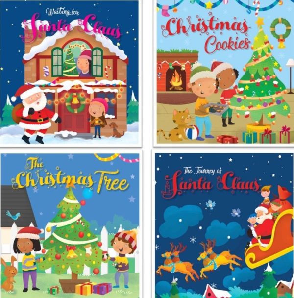 Christmas Board Book ~ 4 assorted