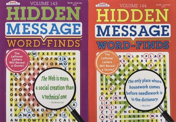 Hidden Messages Word Find Book