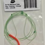 Mr Fly Mackerel Color Tube Jigs ~ 3 per string ~ WHITE