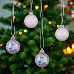 Christmas Non-Woven Coated Bag ~ 10.5″ x 12.75″ – 5.5″ Gusset