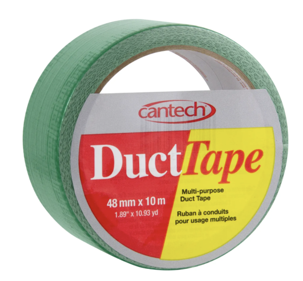 Cantech Green Duct Tape ~ 48mm x 10M