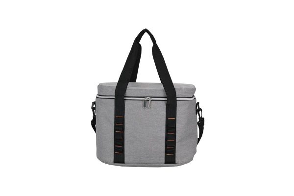 Therma Max Insulated Cooler Tote Bag with Handle – Grey ~ 20L