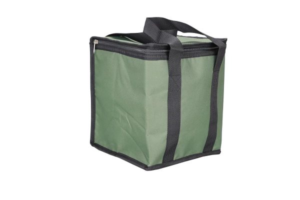 Therma Max Insulated Cooler Tote Bag with Handle – Green ~ 10L / 18 cans