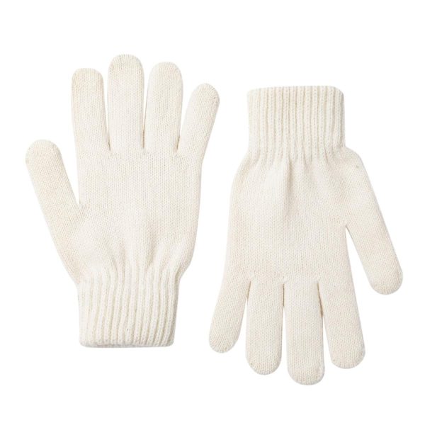 Nordic Trails Adult White Speckle Beanie & Glove Set