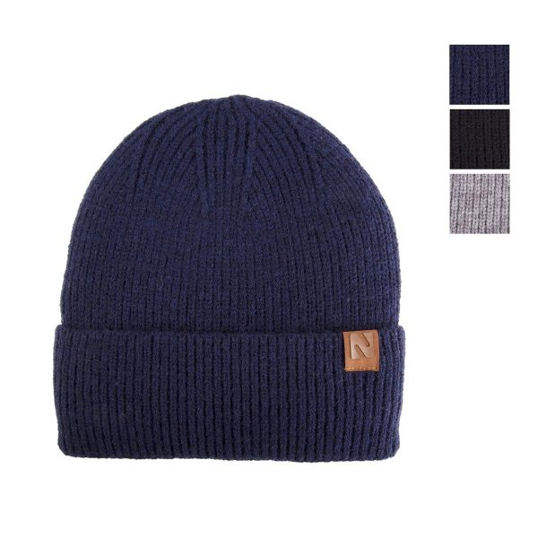 Nordic Trail Mens “Wyatt” Brushed Lined Beanie