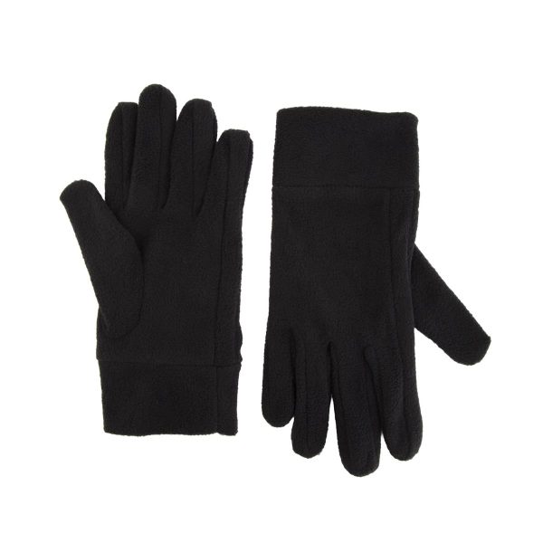 Nordic Trail Mens Fleece Fitted Glove – Black