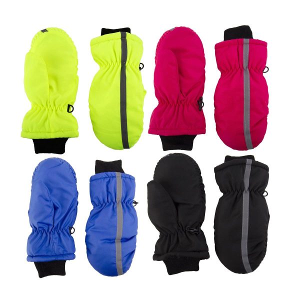Nordic Trail Kids Ski Mitts with Reflector