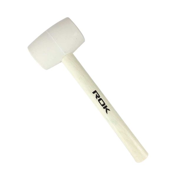 ROK Rubber Mallet w/Wood Handle ~ 8oz