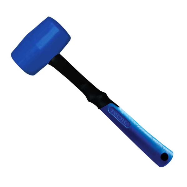 ROK Rubber Mallet w/Fiberglass Handle ~ 8oz