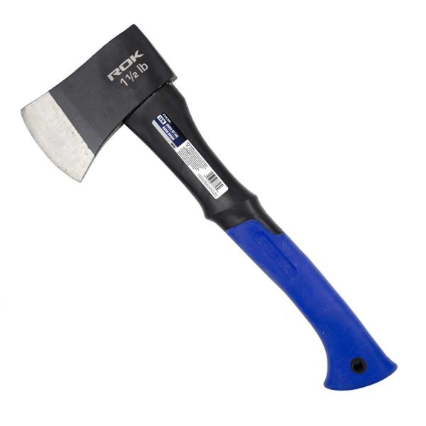 ROK 1.5lb Axe with 15″ Fiberglass Handle