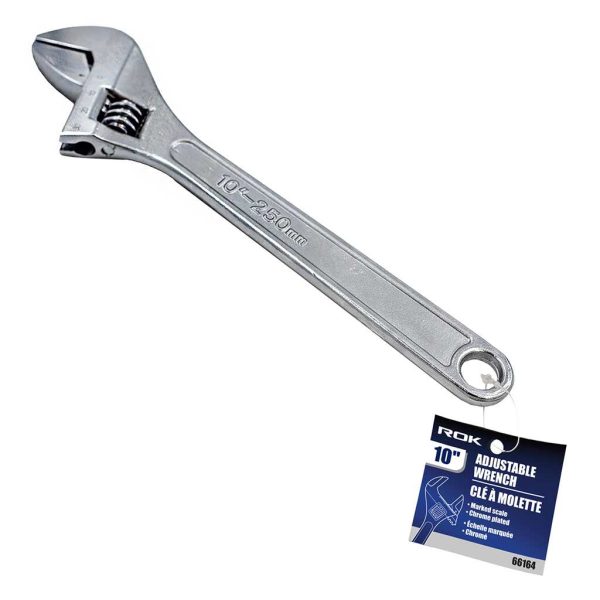 ROK Adjustable Wrench ~ 10″