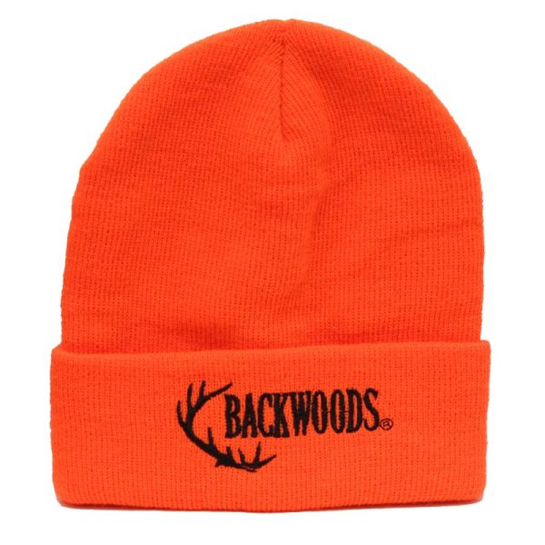 Backwoods Fluorescent Orange Thinsulate Toque with Logo