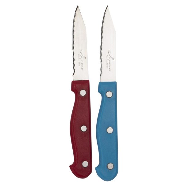 Luciano Stainless Steel Paring Knife – 2 per pack