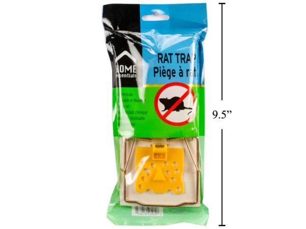 Home Essentials Wooden Rat Trap ~ 1 per pack