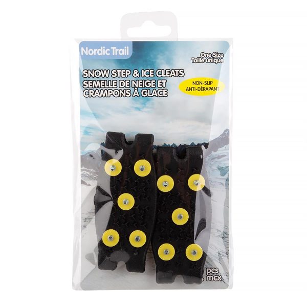 Nordic Trails Non-Slip Snow Step & Ice Cleats – One Size