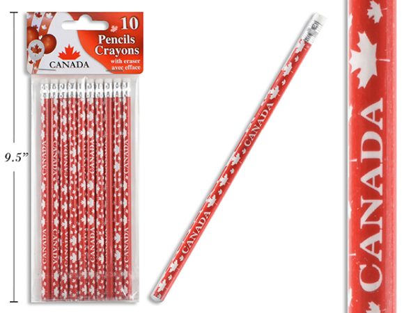 Canada Pencils ~ 10 per pack