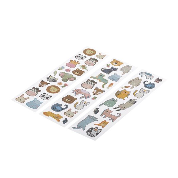 Woody’s Micro Stickers ~ Comfy Animals