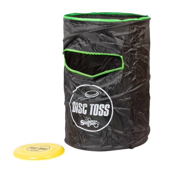 Summer Zone Flying Disc Toss Dunk Game Set