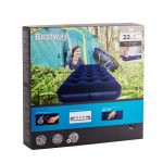 Bestway Junior / Single Flocked Air Bed / Mattress ~ 73″ x 30″ x 8.5″