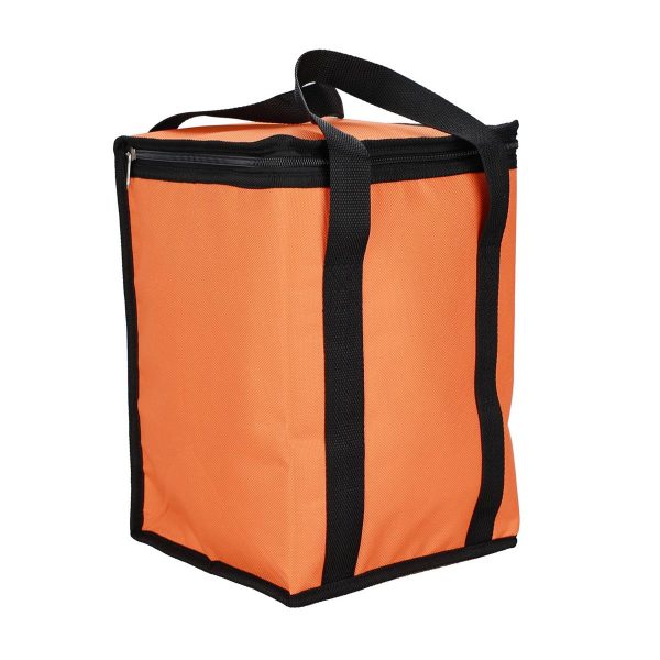 Therma Max Insulated Cooler Tote Bag with Handle – Orange ~ 15L / 24 cans