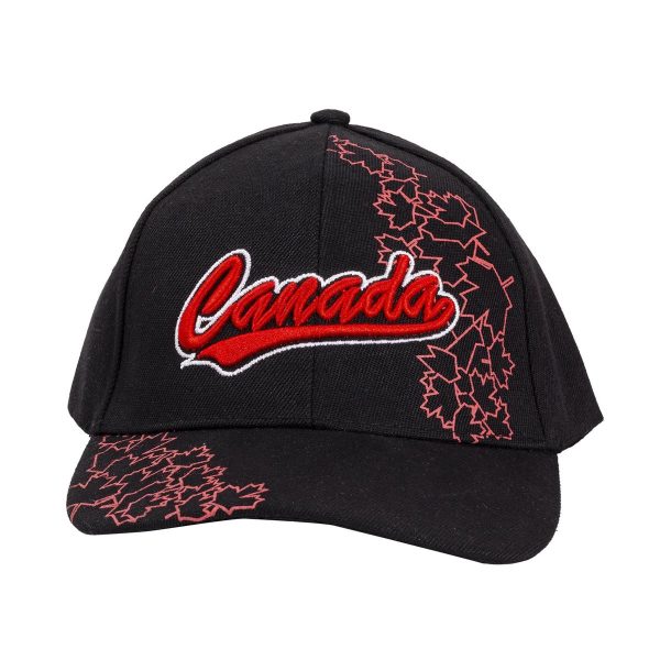 Canada Baseball Cap with Embroidery ~ 4 assorted