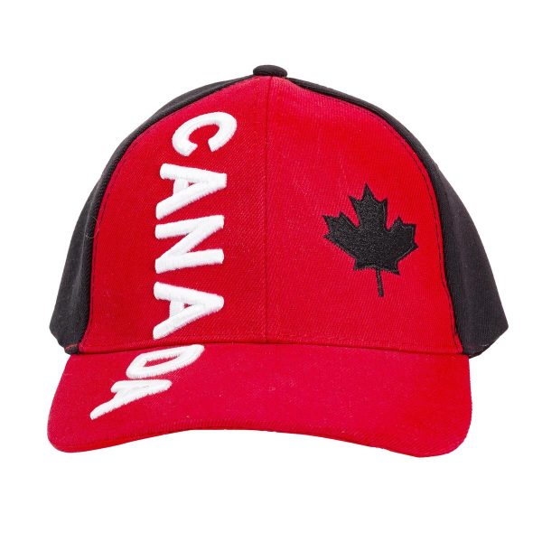 Canada Baseball Cap with Embroidery ~ 4 assorted
