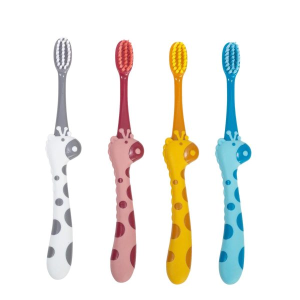 Bodico Kid’s Giraffe Toothbrushes ~ 2 per pack