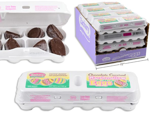 Easter Marshmallow Eggs in Crate ~ 142gram