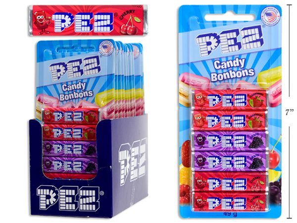 PEZ Candy Refills – 8.5gram per pack~ 6 per pack (total 51grams)