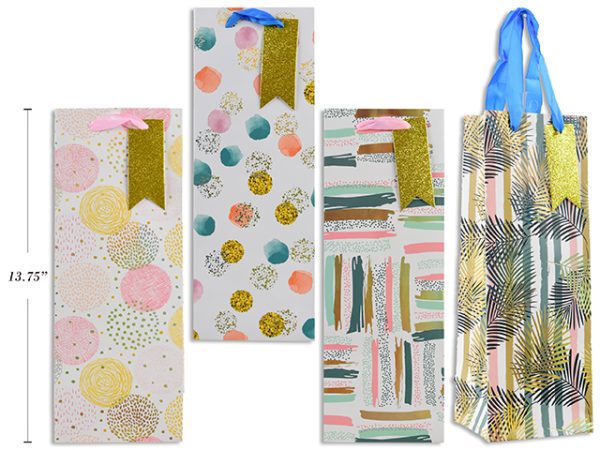 Bottle Gift Bag ~ Multi Patterns