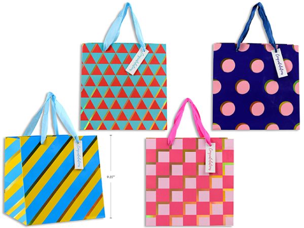 Medium Gift Bag – Horizontal ~ Designed Patterns