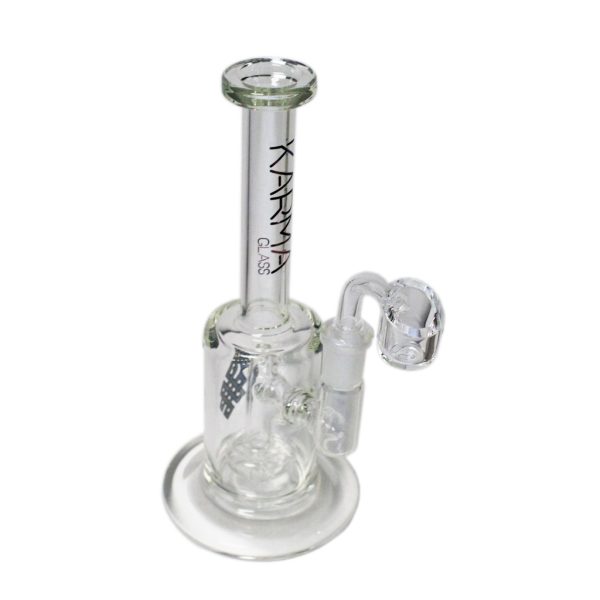 Karma 7″ Glass Rig with Circ Perk and Banger