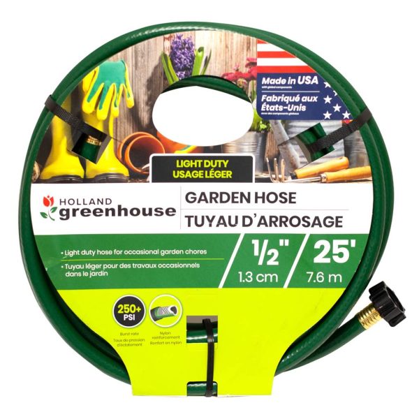 Garden Hose – Light Duty ~ 1/2″ x 25′