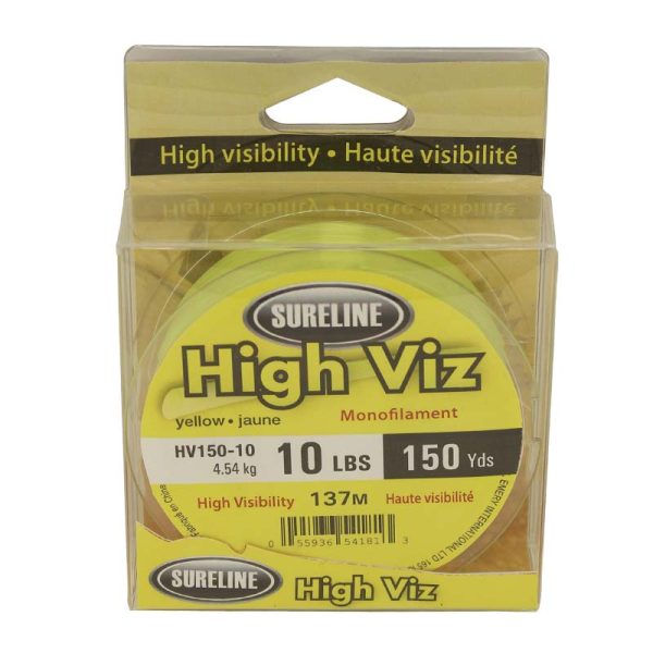 Sureline High Viz Monofilament Line – 8lb ~ 150yd/spool
