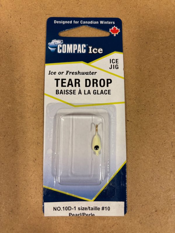 Tear Drop – Size 10 ~ Pearl