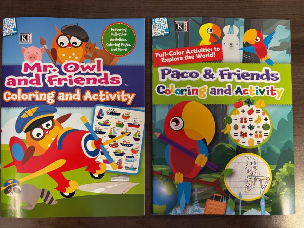 Mr Owl & Paco & Friends Coloring & Activity Books