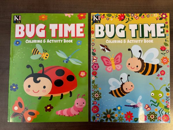 Bug Time Coloring & Activity Books