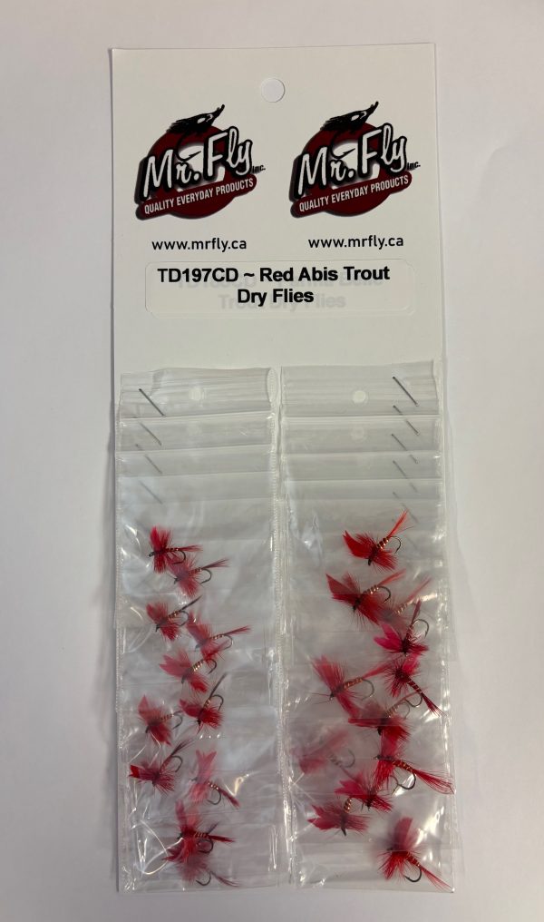 Red Abis Trout Dry Fly