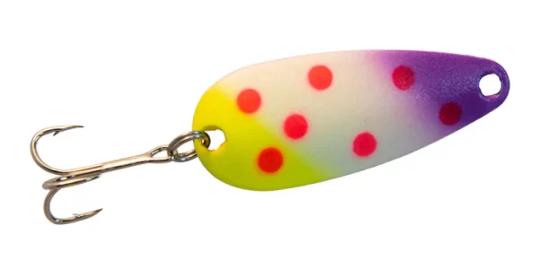 Len Thompson Ultra Glow Series No. 8 – 1-5/8″ – 1/4oz ~ Fish Pox Glow