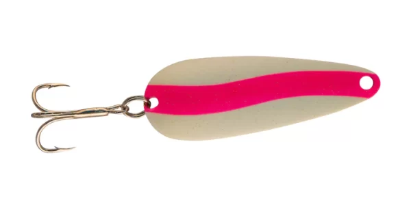 Len Thompson Glow Series No. 00 – 2″ – 1/2oz ~ White & Pink Glow