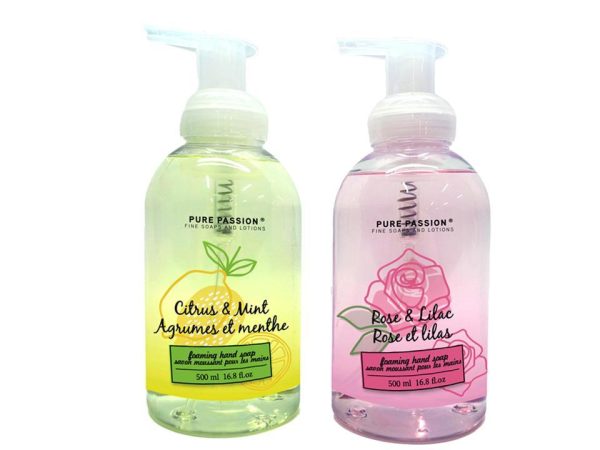 Pure Passion Foaming Hand Soap ~ 500ml / 16.8oz