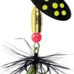 Panther Martin Lure – Size 9 ~ Regular Black Zebra Red Yellow