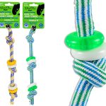 Animoos Floating Rope Barbell Toy ~ 8″