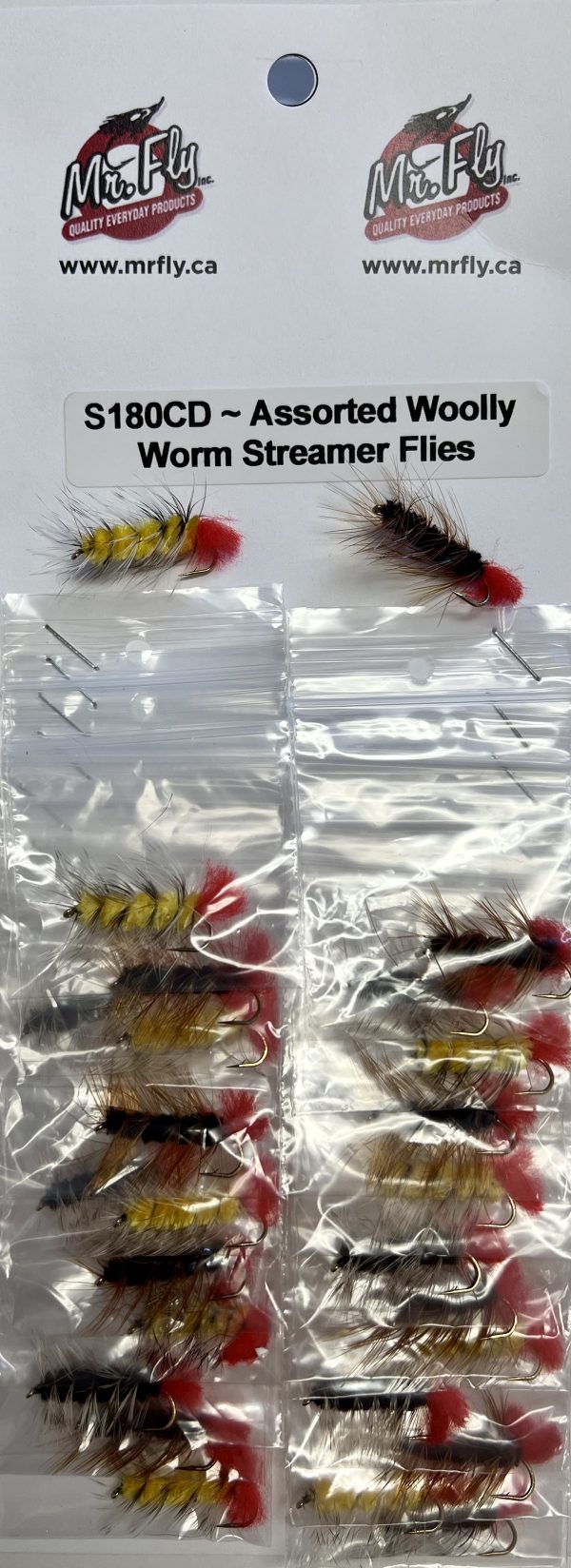 Woolly Worm Assorted Streamer