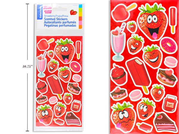 Selectum Scented Strawberry Stickers